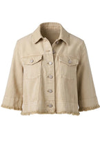 Load image into Gallery viewer, Flounce Crop Jacket
