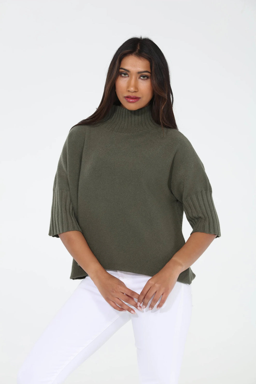 Maple Mock Neck Sweater