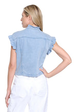 Load image into Gallery viewer, Chaney Chambray Top
