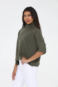 Maple Mock Neck Sweater