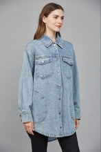 Load image into Gallery viewer, Lola Denim Shacket
