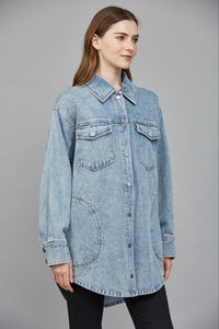 Lola Denim Shacket
