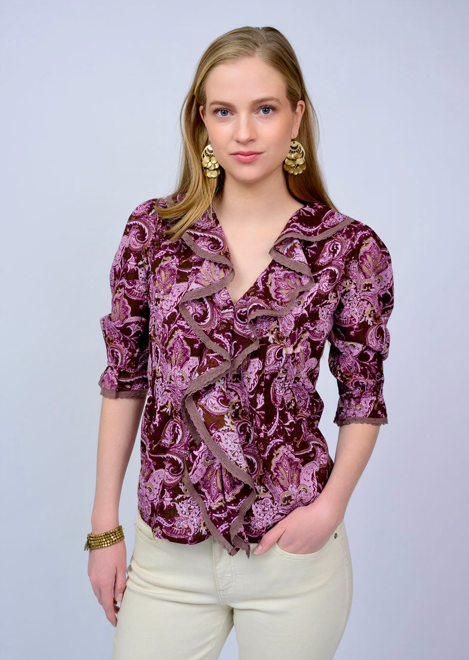 Plum Cute Top