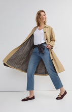 Load image into Gallery viewer, Trench Coat with Back Pleat
