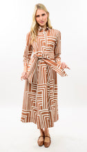 Load image into Gallery viewer, Graphic Print Midi Dress

