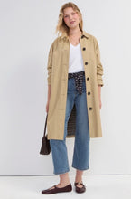 Load image into Gallery viewer, Trench Coat with Back Pleat
