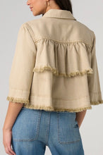 Load image into Gallery viewer, Flounce Crop Jacket
