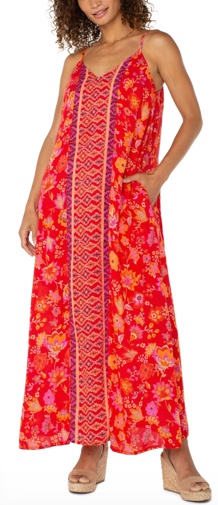 Spaghetti Strap Maxi Dress