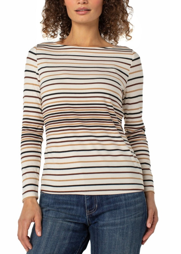 Variegated Stripe Top