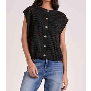 Evie Cap Sleeve Sweater