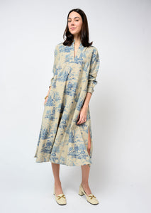 Blue Yonder Midi Dress