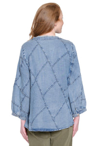 Patch Print Top