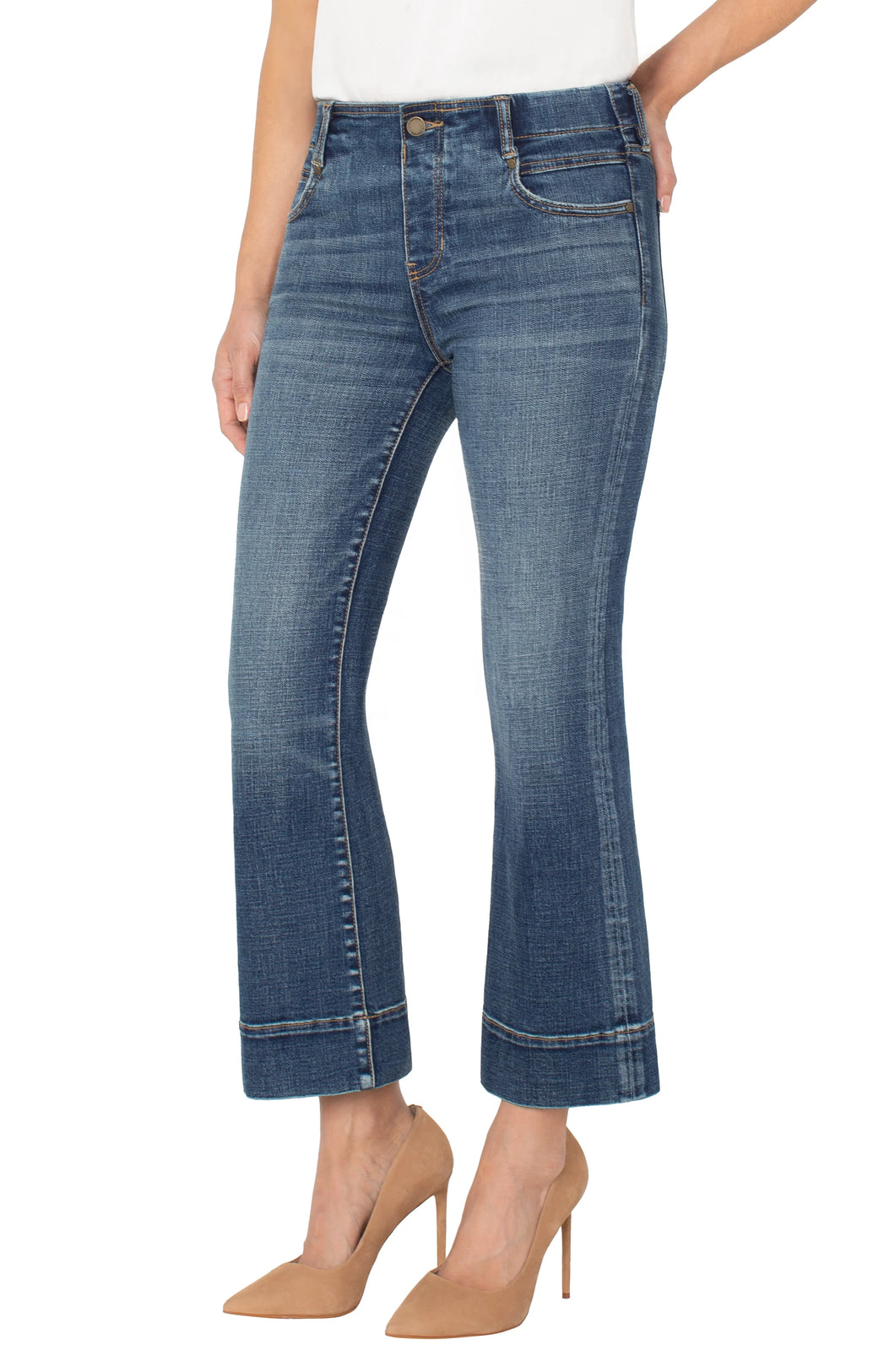 Gia Flare Jean with Wide Hem