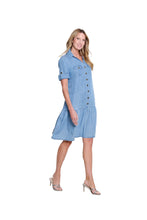 Load image into Gallery viewer, Twill and Denim Dress
