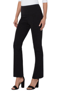 Petite Pearl Flare Knit Pant 29” Inseam