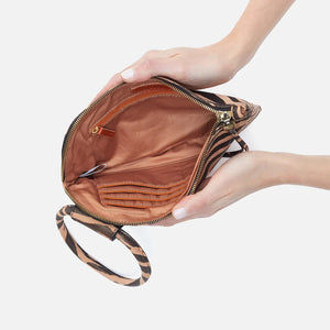 Hobo Printed Sable Wristlet