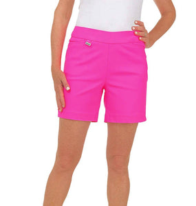 Pull on stretch shorts